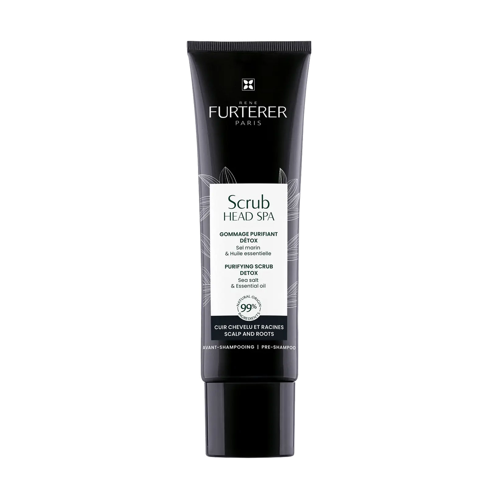Очищувальний скраб-детокс для шкіри голови Rene Furterer Head Spa Purifying Scrub Detox, 150 мл